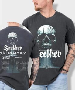 Seether x Daughtry Tour 2025 T-Shirt | Official Concert Merch
