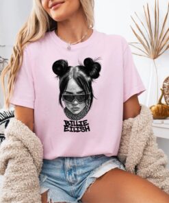 Billie Eilish Shirt, Hit Me Hard and Soft Concert Tour Tshirt, Billie Eilish Fan Tee, Aesthetic Pop Star Top, Music Lover Gift T-Shirt