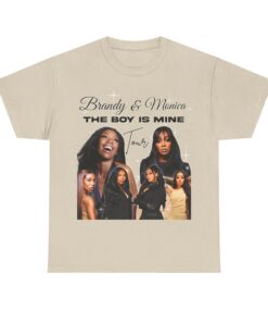 Brandy and Monica Tour T-Shirt, The Boy Is Mine Concert Tee