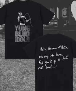 Idols World Tour T-shirt, Album Concert 2025 T-shirt, Concert Merch Fan Gifts, Streetwear Shirt for Men & Women, Goth Street Retro Clothing