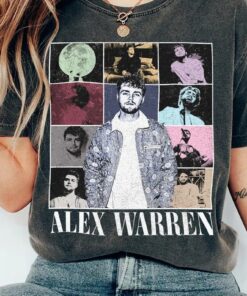 Alex Warren Tour 2025 Vintage Graphic Tee, Official Concert Merch