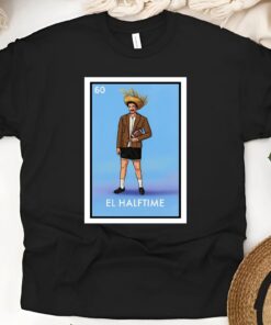 Benito Bowl Shirt, El Halftime Loteria Tee, Bunny Super Bowl 2026 T-Shirt