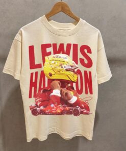 Lewis Hamilton Vintage Shirt, Ferrari F1 Racing T-Shirt, Formula 1 Retro Tee, Motorsport Apparel, Formula One Merch, Gift for Hamilton Fan