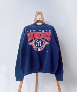 Vintage 90s New York Yankees Logo Sweatshirt, NY Gear, Yankees MLB Baseball Sweater Hoodie Crewneck, New York Yankees Shirt, Game Day Outfit