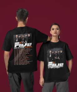 Five Band Tour 2025 T-Shirt, Keep On Movin' UK