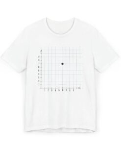 Coordinate (6,7) Math Teacher T-Shirt: Funny Math Joke Tee