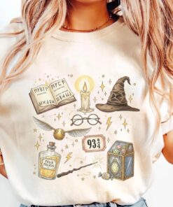 Wizard World Shirt, Fantasy Graphic Tee, HP Fan Gift