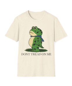 Portland Frog Shirt: Don't Tread On Me - Funny Protest Tee