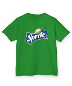 Sprite Green Kids Tee, Cool Kids T-Shirt, Summer Wear for Children, Fun Party Tee, Gift for Little Ones, Sprite Logo Design