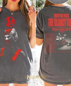 Twenty One Pilots 2 sided Shirt, Clancy Tour Breach Shirt 2025, Twenty One Pilots Merch