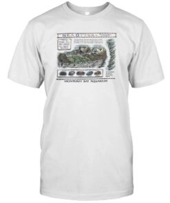 Vintage Sea Otters Monterey Bay Aquarium Shirt