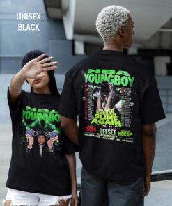 Young Boy Never Broke Again Shirt | 2025 Tour Merch | Hip Hop Concert Outfit