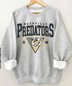 Vintage 90s Nashville Predators Shirt, Crewneck Nashville Predators Sweatshirt, Jersey Hockey Gift For Christmas