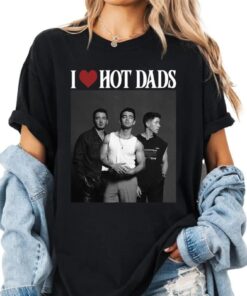 I Love Hot Dads Shirt, 20th Anniversary Tour 2025, Living The Dream Tour 2025 Tee, Fan Merchandise