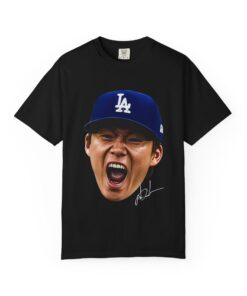 Fan Inspired LA Dodgers Yoshinobu Yamamoto T-Shirt | Japanese Pitcher Tee | Baseball Fan Shirt | MLB Los Angeles Dodgers Gift