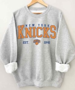 Vintage 90s New York Knicks Shirt, Crewneck New York Knicks Sweatshirt, Hoodie Retro For Women And Men Basketball Christmas