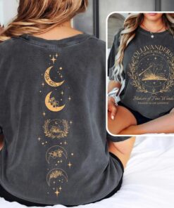 Vintage Ollivanders Wand Shop Wizard HP T-Shirt, Sweatshirt & Hoodie, Wizard Book Shop Harry Potter Universal Magical Family Trip Shirt