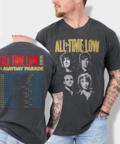 All Time Low Band Tee, 2025 Tour Shirt, Rock Concert T-Shirt