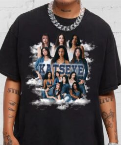 Katseye Music Vintage T-Shirt, Unisex Graphic Shirt for Katseye Fans, Vintage Graphic Katseye Y2k 90s Tee, Beautiful Chaos Top, Gabriela