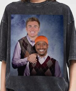 Bo Nix Courtland Sutton Football Shirt, Denver Step Bros Tee, Funny Football Gift Unisex