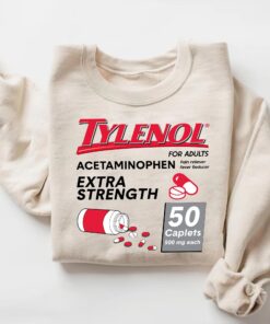 Tylenol Medicine Shirt, Pharmacist Halloween Costume Cosplay, Tylenol Does Not Cause Autism Shirt, ASD Support, Anti-Trump, Anti-RFK Tee