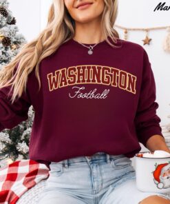 Washington Football Vintage Sweatshirt, Washington Commander Crewneck Sweater, Retro Washington Fan Gift, Washington Mascot T-Shirt