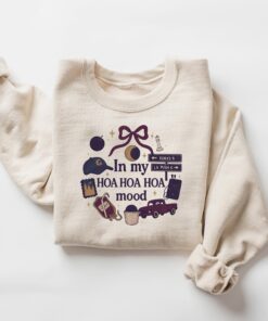 In my Hoa Hoa Hoa Mood Sweatshirt, Cozy Season Shirt, Twilight Lover Tee, Forks Sweatshirt, Funny Top, Twilight T-Shirt