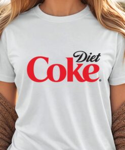 Diet Coke Logo T-Shirt, Trendy Soda Lover Tee