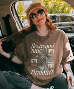 Vintage Fleetwood Mac Rumours T-Shirt, Music Tee