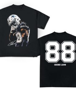 CeeDee Lamb T-Shirt, Vintage Oversized Sport Tee, Retro American Football Bootleg Gift