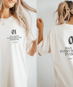 Max Ruins Everything for Everyone T-Shirt, F1 Racing Shirt, Formula 1 Merch, Motorsport Fan Tee, Race Car Driver, F1 Fan, Gift