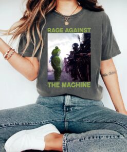 Rage Against The Machine Tshirt - Portland Frog Protest - Anti Fascism - Anti Trump Shirt - Protest Meme - Activist Sweatshirt