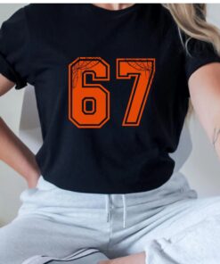 6 7 Funny Halloween Costume With Spider Web, Teacher T-shirt, Six Seven Tiktok Trend, Meme Tee, Group Top, Couples Costume, Teen, Tween