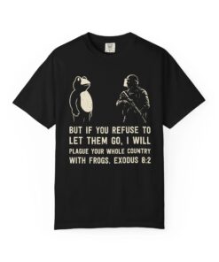Portland Protest Frog Shirt Exodus 8:2 Bible Verse Tee, Anti ICE Political T-Shirt, Let My People Go Protest Shirt, Christian Social Justice