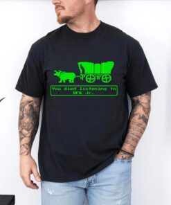 RFK Jr Oregon Trail T-Shirts, Parody Shirts, Political Humor Funny, Vintage Game Humorous Anti Trump Anti RFK Jr Tees Resist Democrat Gift