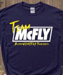 Pop rock Tshirt, Busted vs McFly party Shirt, McFly T Shirt, Friends Lover Gift Shirt, Team Tour 2025 T Shirt, Concert Announced Tshirt, W52
