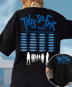 Twice This Is For World Tour in US T-Shirt, This Is For World Tour Part 2 Sweatshirt, Four Twice Shirt, TEN: The Story Goes On Tee, Twice Members