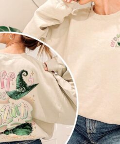 Two-Sided Wicked Wizard T-Shirt, Off to See the Wizard Sweatshirt, The Yellow Brick Road Shirt, Emerald City Movie, Wizard Graphic Tee