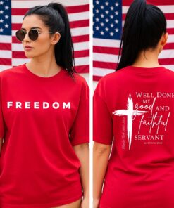 Well Done My Good And Faithful Servant Charlie Kirk Shirt, Rest In Peace Religious Charlie Kirk, Prove Me Wrong