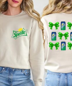 Sprite Lover Sweatshirt, Coquette Bows Shirt, Trendy Soda Tee