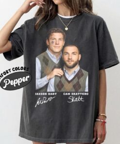 Jaxson Dart & Cam Skattebo Step Brothers Vintage Shirt, New York Football Meme Retro T-Shirt, Game Day Rap Tee, Sport Y2k Tee