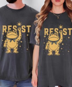 Resist Frog Shirt, Free Portland, Freedom Frog T-Shirt, Due Process, Anti Maga Shirt, Activist Tee, Political Shirts, Feminist Equality Top