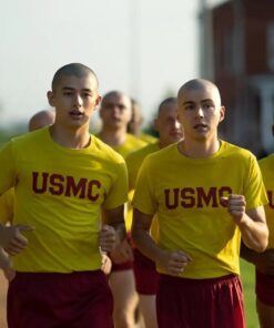 USMC Gold Tee, USMC Boots Shirt