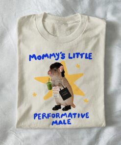 Mommy's Little Performative Male - Unisex T-Shirt, Performative Male, Funny Rat Shirt, Relatable Tee, Matcha Top
