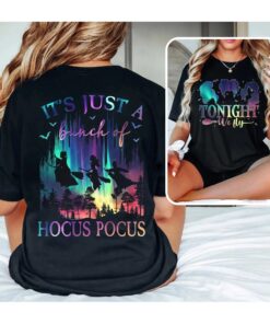 Hocus Pocus Sanderson Sisters Retro T-Shirt, I Put A Spell On You Trending Unisex Tee, Disneyland Vacation Trip Gift 2025