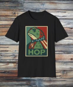 Frog Saves America Unisex Tee, Anti-ICE Softstyle T-Shirt