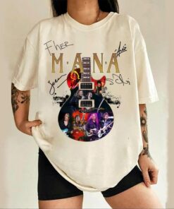 Mana Tour 2025 Tee, Vintage Latin Rock Tour 2025 Shirt, Music Fan Merch, Retro Band T-Shirt for Men & Women