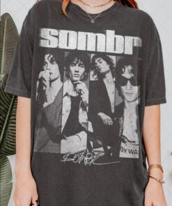 Sombr Shirt, Sombr World Tour Music Bootleg T-Shirt, Gift For Women and Man Unisex Tee