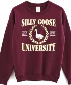 Silly Goose University T-shirt, Silly Goose Sweatshirt, Silly Goose University, Meme Sweatshirt, Funny Sweatshirt, Funny Gift Sweatshirt