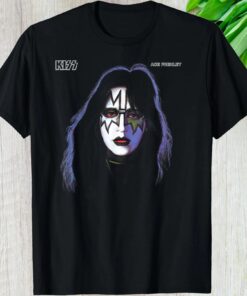 RIP Ace Frehley 2025 Shirt, Kiss Rock and Roll Legend Tribute Custom Gift Graphic Tee, Music Personalized Fans Vintage Style Unisex T-Shirt
